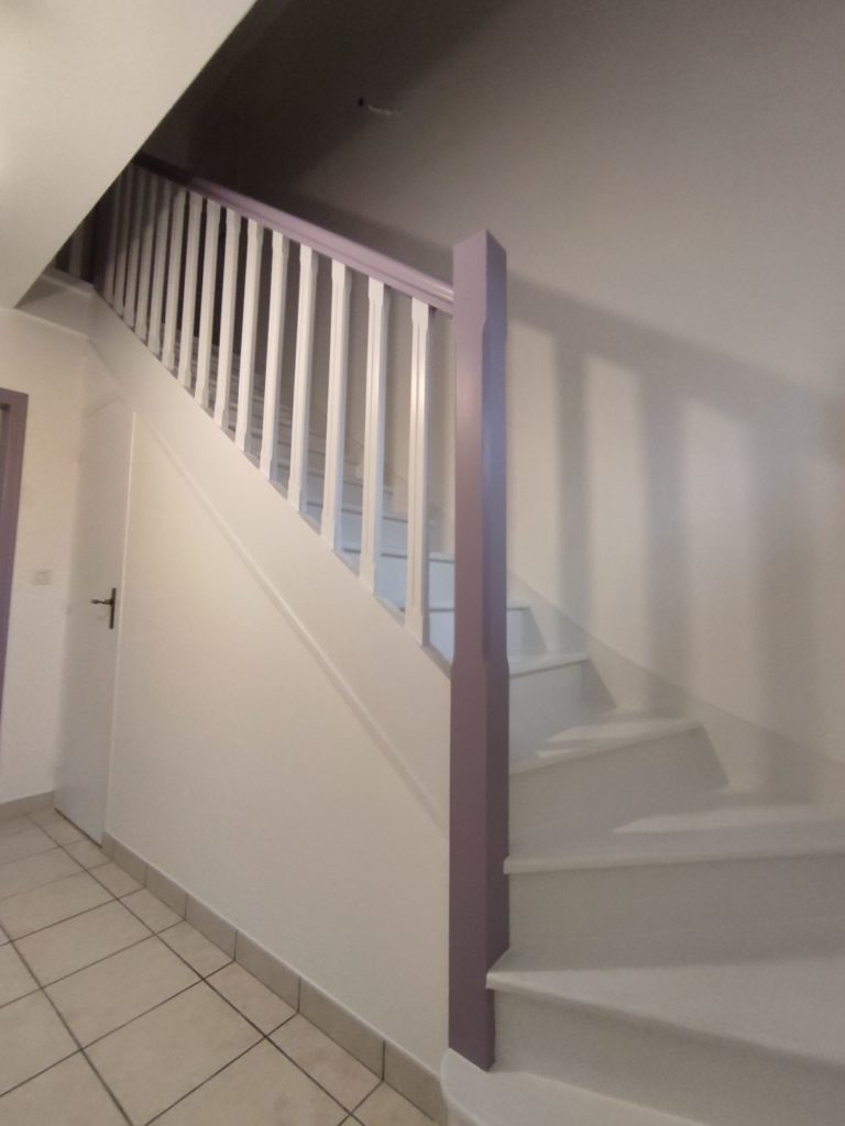 B .peinture escalier 2 - Plomelin Quimper